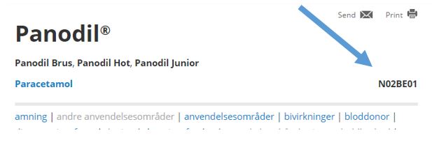 Her står ATC-koden