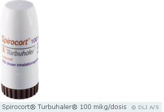 Spirocort® Turbuhaler® 100 mikg/dosis