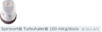 Spirocort® Turbuhaler® 100 mikg/dosis