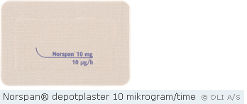 Norspan® depotplaster 10 mikrogram/time