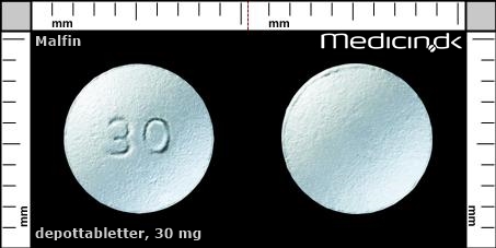 depottabletter 30 mg 