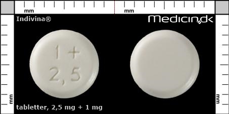 tabletter 2,5 mg + 1 mg 