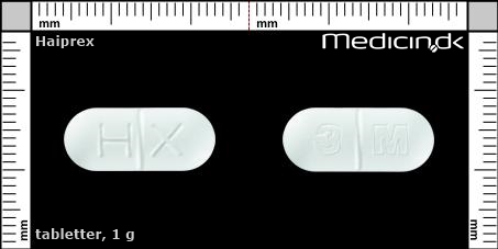 tabletter 1 g 