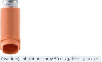 Flixotide® inhalationsspray 50 mikg/dosis