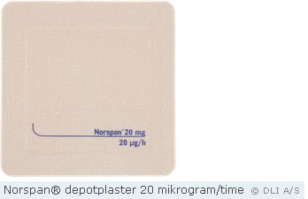 Norspan® depotplaster 20 mikrogram/time