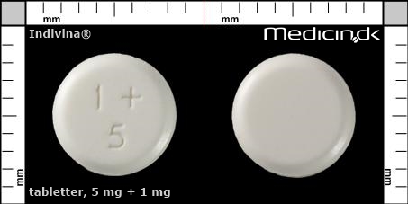 tabletter 5 mg + 1 mg 