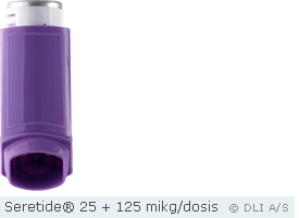 Seretide® 25 + 125 mikg/dosis
