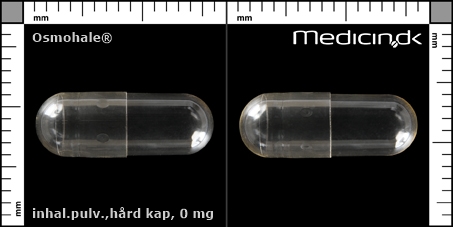 inhalationspulver, kapsler  0 mg