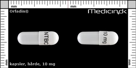 hårde kapsler 10 mg 
