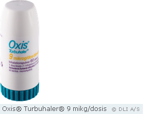 Oxis® Turbuhaler® 9 mikg/dosis