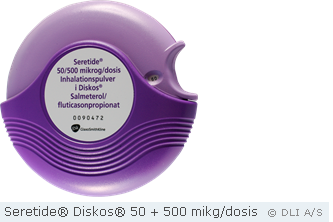 Seretide® Diskos® 50 + 500 mikg/dosis