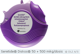 Seretide® Diskos® 50 + 500 mikg/dosis
