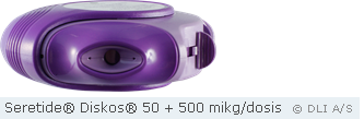 Seretide® Diskos® 50 + 500 mikg/dosis