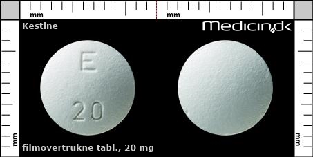 filmovertrukne tabletter 20 mg 