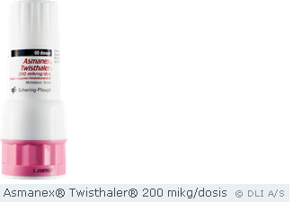 Asmanex® Twisthaler® 200 mikg/dosis