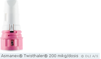 Asmanex® Twisthaler® 200 mikg/dosis