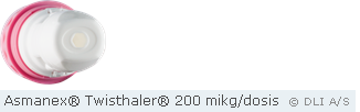 Asmanex® Twisthaler® 200 mikg/dosis
