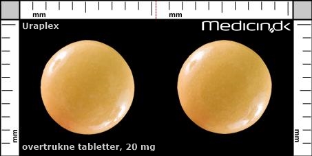 overtrukne tabletter 20 mg 