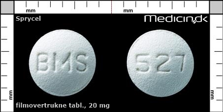filmovertrukne tabletter 20 mg 