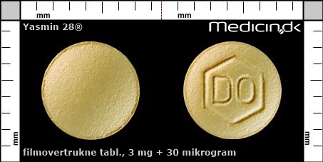 filmovertrukne tabletter 3 mg + 30 mikrogram 
