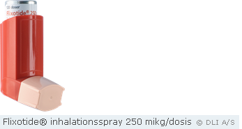 Flixotide® inhalationsspray 250 mikg/dosis