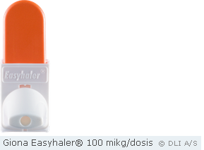 Giona Easyhaler® 100 mikg/dosis