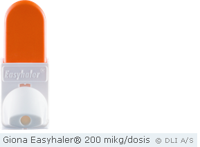 Giona Easyhaler® 200 mikg/dosis