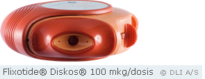 Flixotide® Diskos® 100 mkg/dosis