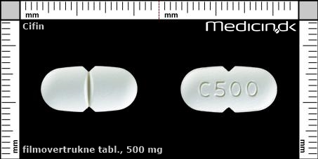 filmovertrukne tabletter 500 mg 