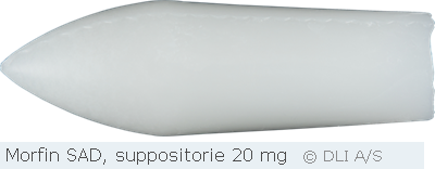 Morfin SAD, suppositorie 20 mg
