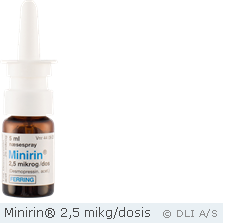 Minirin® 2,5 mikg/dosis