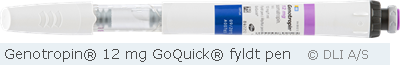 Genotropin® 12 mg GoQuick® fyldt pen