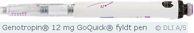 Genotropin® 12 mg GoQuick® fyldt pen