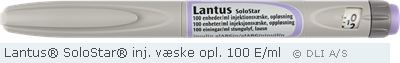Lantus® SoloStar® inj. væske opl. 100 E/ml