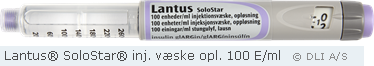 Lantus® SoloStar® inj. væske opl. 100 E/ml