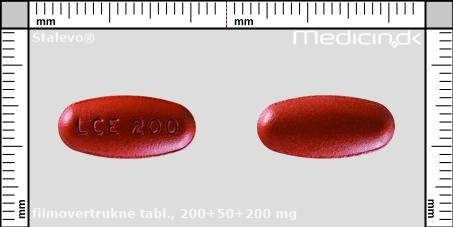 filmovertrukne tabletter 200+50+200 mg 