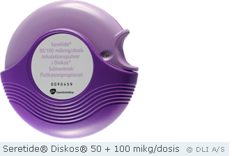 Seretide® Diskos® 50 + 100 mikg/dosis