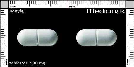 tabletter 500 mg 