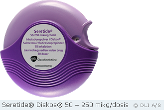 Seretide® Diskos® 50 + 250 mikg/dosis
