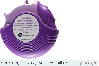 Seretide® Diskos® 50 + 250 mikg/dosis