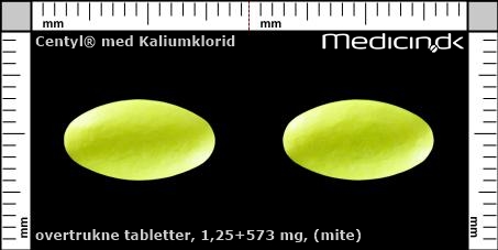 overtrukne tabletter 1,25+573 mg (mite)