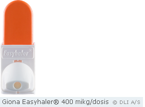 Giona Easyhaler® 400 mikg/dosis