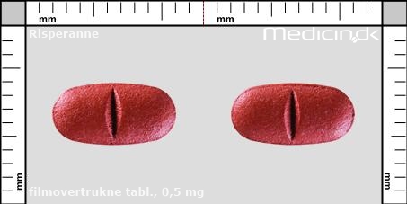 filmovertrukne tabletter 0,5 mg 