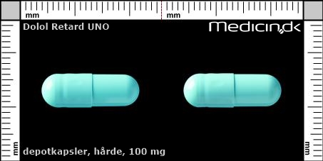 hårde depotkapsler 100 mg 