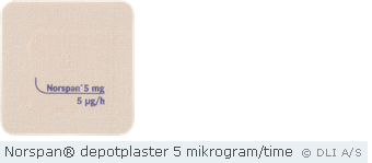 Norspan® depotplaster 5 mikrogram/time