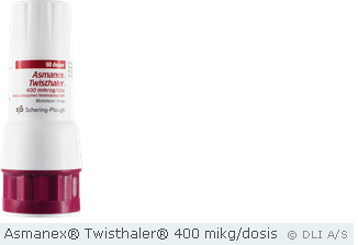Asmanex® Twisthaler® 400 mikg/dosis