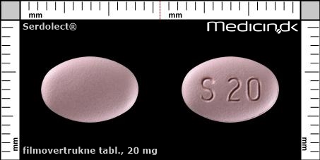 filmovertrukne tabletter 20 mg 