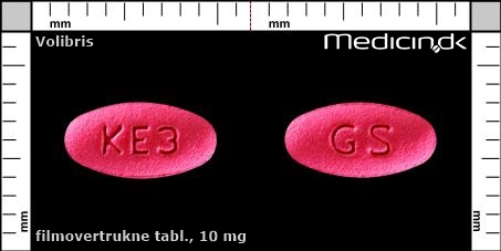 filmovertrukne tabletter 10 mg 