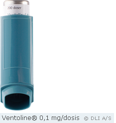 Ventoline® 0,1 mg/dosis