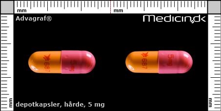 hårde depotkapsler 5 mg 